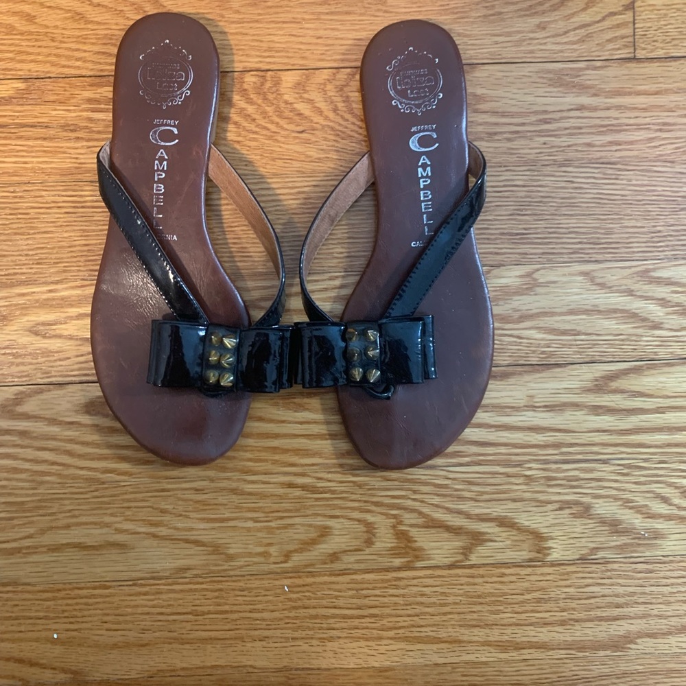 Jeffrey Campbell size 7 bow spike sandal